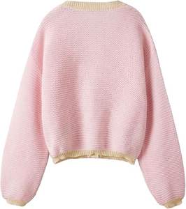 Suéter de Punto para Mujer, Corte Ajustado, Elegante, para Invierno, Suave y Transpirable, Ropa Profesional para Dama 2026 - Product Image 4