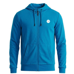 Sweat à capuche zippé élégant pour homme, coupe décontractée, en coton mélangé, avec capuche et poches, pour un usage quotidien et décontracté. - Product Image 1