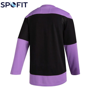 Jersey de Hockey sobre Hielo Personalizado de Calidad Élite, Tejido Ligero, Transpirable y de Secado Rápido, Servicio OEM - Product Image 2