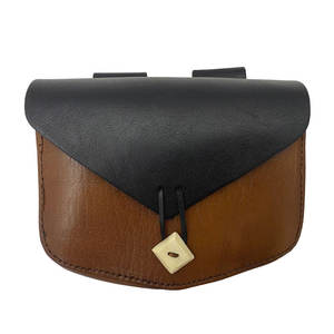 Sac banane en cuir véritable pour hommes et femmes, pochette de ceinture, sacoche de transport, sacoche de taille, sacoche de ceinture porte-monnaie - Product Image 1