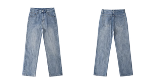<b>mens</b> fit jeans modern denim pants slim ankle cut casual wear stylish comfortable <b>stretch</b> fabric fashion trousers - Product Image 3