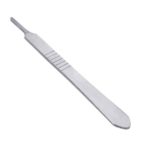 ผ่าตัดและทันตกรรมสแตนเลสที่กำหนดเองทำ Scalpel จับสำหรับขาย/โลโก้ที่กำหนดเองนำกลับมาใช้ใหม่ Scalpel ทันตกรรม - Product Image 5