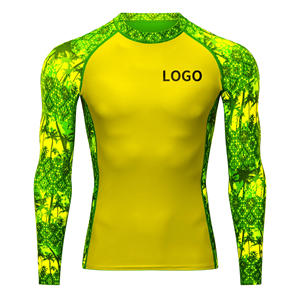 Maillots de compression MMA Anime Rash Guard BJJ personnalisés GAF OEM/ODM avec votre logo, taille américaine, pour hommes. - Product Image 6