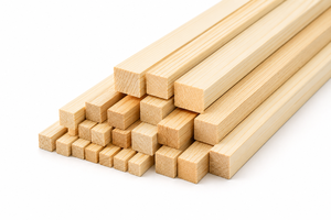 Varillas Cuadradas de Madera para Manualidades, Cometas, Proyectos de Bricolaje y Modelos de Decoración del Hogar de EFS Vietnam - Product Image 2