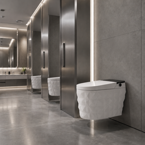 Inodoro Inteligente de Cerámica Wismart 102 con Drenaje en Forma de S, Montaje en el Suelo, Funcionamiento Automático, Luz Nocturna, Garantía de 5 Años, para Hoteles y Hospitales - Product Image 5