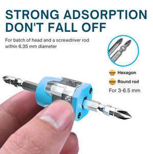 Outil de magnétisation et de démagnétisation LED, coque ABS, modèle Lematec LE-MA001, magnétiseur compact pour embouts de tournevis, pour réparation et assemblage - Product Image 4