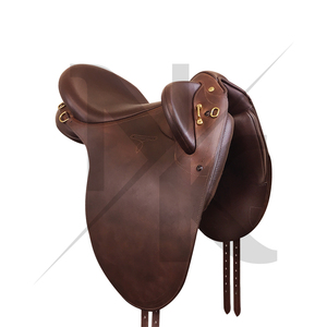 Selle de cheval australienne de qualité supérieure, durable, en cuir véritable, en bois, confortable, pour le dressage, personnalisable, qualité équestre - Product Image 5