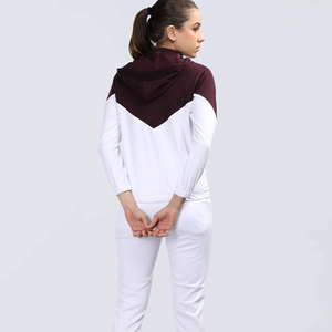 Ensemble de survêtement zippé pour femme OEM/ODM, respirant, léger, décontracté, prix de gros, taille ajustable - Product Image 2