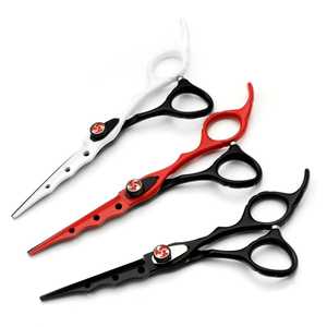 Tijeras de Peluquería, el Mejor Equipo de Salón y Barbería, Acero Inoxidable, Hoja Recta, Borde Afilado, Mango de Cerámica, Larga Duración - Product Image 5