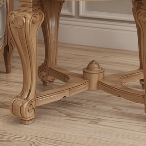 ชุดขาเฟอร์นิเจอร์ไม้สำรอง ดีไซน์แกะสลักทรงกลมและทรงเรียว สำหรับตู้ โต๊ะ เตียง ไม้เนื้อแข็งคุณภาพพรีเมียม ตกแต่งบ้าน - Product Image 5