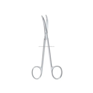 กรรไกรผ่าตัดเสริมจมูก fomon มาตรฐานระดับมืออาชีพขนาด13.5ซม. ตรง/ตรงวัสดุสแตนเลสและพลาสติก - Product Image 1