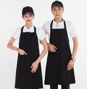 HARAZ INTERNATIONAL ผ้ากันเปื้อนทำงานหนังแท้สำหรับทุกเพศ-แห้งเร็ว ระบายอากาศได้ดี ปรับระดับคอและเอวได้ สวมใส่สบาย ระดับมืออาชีพ - Product Image 1