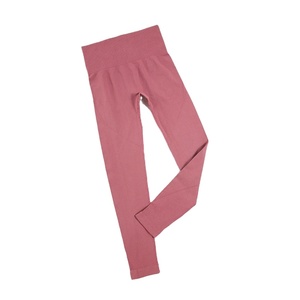Pantalon de yoga WAREBALL taille haute, legging de sport sans couture pour femme, contrôle du ventre, course et entraînement - Product Image 5