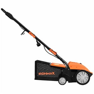 Aireador de Césped Eléctrico Naranja de 13 Pulgadas con Bolsa de Recolección y Cuchillas Extraíbles, Aireadores de Césped Manuales - Product Image 3