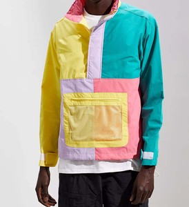 New Fashion Style Lightweight Waterproof Breathable Pullover Windbreaker <b>Jacket</b> with Reversible Eco-Friendly Design Unisex - Product Image 2