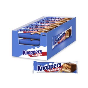 Venta al por mayor de fábrica: Knoppers NussRiegel 24x40g, barra de chocolate con oblea y avellanas crujientes, a granel, calidad de exportación europea, ofertas. - Product Image 2