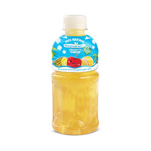 Nawon 100% Jus de Coco Nata De Coco Sain Sans Sucre Ajouté Boissons Usine OEM Mogu Boisson 320ml PET en Bouteille Personnalisable - Product Image 3