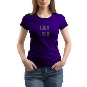 Camiseta de Mujer de Alta Calidad, Ligera, con Logotipo Personalizado, para Uso Casual, Camisetas Lisas al por Mayor 2026 - Product Image 6