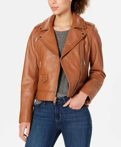 Nouvelle arrivée : veste en cuir pour femme, haute qualité, cuir véritable de luxe, douce, durable, confortable et tendance, pour toutes les saisons - Product Image 1