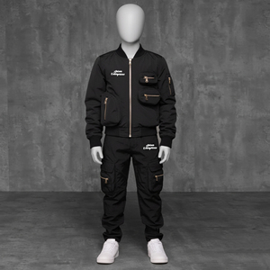 Conjuntos Deportivos Casuales de Invierno para Niños, Unisex, Tallas Grandes, con Capucha, Personalizados, 100% Poliéster, al por Mayor - Product Image 2