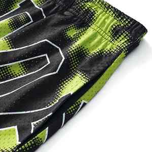 Pantalon de basketball unisexe personnalisé, coupe ample en mesh, séchage rapide, sublimation, vêtements de sport pour la gym - Product Image 4