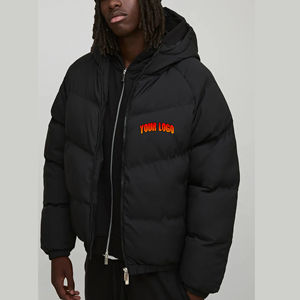 Chaqueta Bomber para Hombre al por Mayor OEM, Ropa Deportiva de Invierno Personalizada, Resistente al Viento e Impermeable, Acolchada, con Cuello Alto y Color Personalizado - Product Image 6