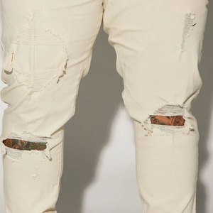 New Arrival Custom Breathable <b>Material</b> Made Men <b>Denim</b> Pants / Light Weight Custom Private Label Men <b>Denim</b> Pants - Product Image 5