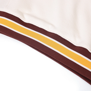 Nueva Llegada: Sudadera con Capucha Personalizada con Logotipo de Letras Griegas, Cierre de Botones, Felpa de Algodón, Fabricación al por Mayor, OEM - Product Image 3