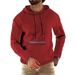 Custom Mens Hoodies Pullover Oversized Hoodie Wash Cotton Hooded <b>Sweatshirt</b> Lightweight Hoodie Men Streetwear 2026 - Product Image 1