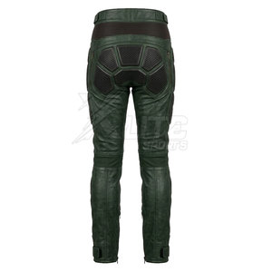 Pantalones de Motocicleta Unisex de Cuero Premium Personalizables para Todas las Estaciones, Tejido Transpirable Resistente, Costuras de Seguridad, Ajuste Cómodo - Product Image 3