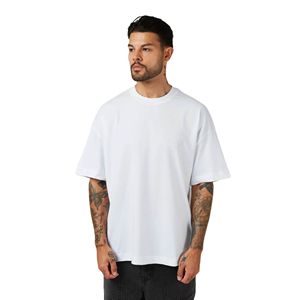 T-shirt surdimensionné pour homme, 275 grammes, 100% coton, style streetwear, logo personnalisé, poches, impression numérique, t-shirts écologiques - Product Image 4