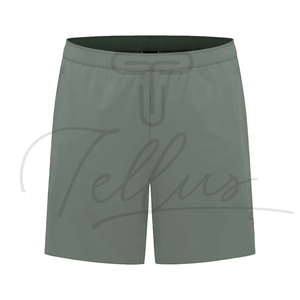 Pantalones Cortos de Lona de Alta Calidad para Hombre, Pantalones Cortos Deportivos de Playa Simples de Color Sólido, de Cintura Media, Transpirables, de Secado Rápido, Casuales y Holgados para Verano - Product Image 4
