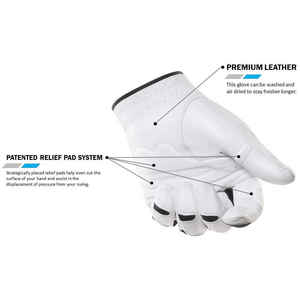 Guantes de Golf Unisex Antideslizantes Hechos a Medida, Suministro Directo de Fábrica, Guantes Deportivos de Cuero Cabretta Suave de la Mejor Calidad con Sensación Clásica - Product Image 4