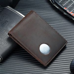 Portafoglio Bifold in Vera Pelle Furid per Uomo, Sottile con Supporto per Air Tag, Protezione RFID, Tasca Frontale e Porta Carte Compatibile - Product Image 2