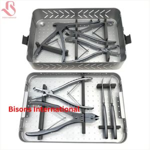 Kit de Instrumentos Quirúrgicos de Titanio Reutilizables para Placa de Costillas Ortopédica de Alta Calidad al por Mayor - Product Image 4
