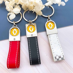 Porte-clés en cuir pur neuf en métal personnalisé avec porte-clés en promotion - Product Image 4