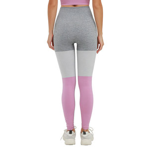 Leggings de sport sans couture pour femmes, taille haute, effet push-up, nouveau style, qualité supérieure, vente en gros - Product Image 4
