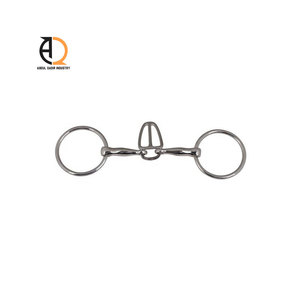 Bocado Profesional para Caballo de Acero Inoxidable con Anillo Suelto, Equipo de Entrenamiento para Caballos, Actividades Ecuestres - Product Image 4