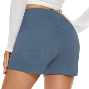 Pantalones Cortos Deportivos para Mujer EVER GLOW, Transpirables, Impermeables, de Lona 100% Algodón, con Cordón Ajustable, Cintura Media, Corte Regular, Casuales, para Yoga y Running - Product Image 5