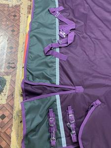Couverture d'hiver pour cheval 1200 DENIER TURNOUT, couverture d'été, imperméable, équipement équestre, couverture d'hiver pour cheval 100 grammes - 300 grammes - Product Image 4