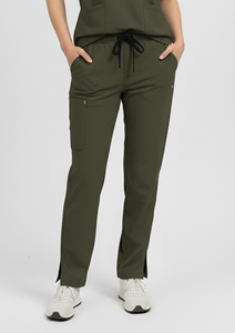 Fabricante Mayorista de Ropa para Mujer, Conjunto de Uniformes Médicos, Top con Cuello en V y Pantalones Jogger Cargo, Producción al por Mayor de Uniformes para Hospital - Product Image 5