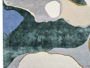 Ấn Độ Nhà Cung Cấp Cao Cấp 3D Tufted Nhiều Màu Tay Tufted Thảm Mềm Mại Và Sang Trọng Len Và Bông Lụa Handmade Khu Vực Thảm Khách Sạn - Product Image 4