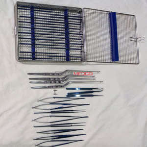 Ensemble d'instruments micro-dissecteurs neurochirurgicaux manuels en acier inoxydable de haute qualité et de précision, marque SIGAL MEDCO, certifiés CE, pour le cerveau - Product Image 6