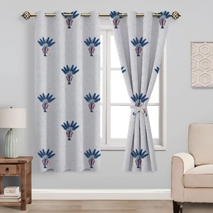 Cortinas Tejidas Transpirables de Peso Medio de Alta Calidad, 260 GSM, para Ventanas y Puertas de Sala de Estar, Multicolores, Embalaje en Rollo - Product Image 6