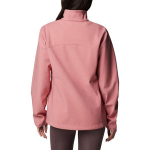 Premium Wholesale Custom <b>Women</b> Softshell <b>Jacket</b> Waterproof Windproof Breathable Polyester Outdoor Coat Fleece Lined Winter Sport - Product Image 2