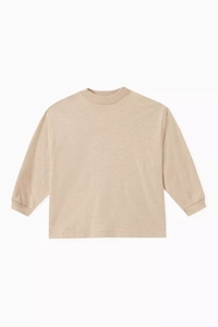 Camiseta de Manga Larga para Hombre, Talla Grande, 100% Algodón, Tejido Transpirable, Informal, Verano, con Logotipo Personalizado - Product Image 4