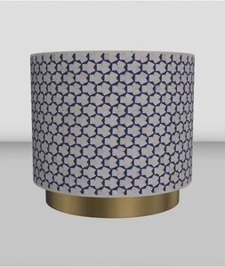 Table d'appoint industrielle personnalisée en os incrusté, motif coquillage fait main, forme naturelle, écologique, décoration moderne pour la maison - Vente en gros - Product Image 4