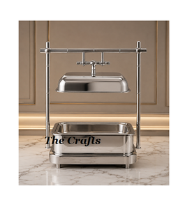 Marvelous Design Stainless Steel Serving Buffet Chafing Dish With Hanging Cover Superior Quality Food Warmer Chafing Dish - Product Image 3