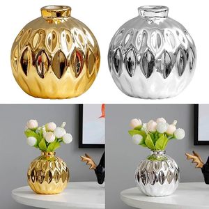 Golden Ceramic <b>Mini</b> Ornament Porcelain Statue Figurine Decorative Photo Prop for Home Office Decor - Product Image 4