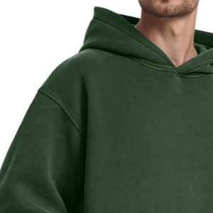 Nouveau style 2026 – Sweat à capuche épais en molleton 100 % pour homme, coupe oversize, avec logo personnalisé – Meilleur prix - Product Image 5